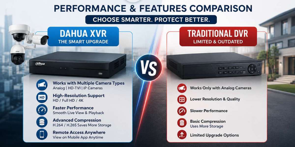 Dahua XVR vs Traditional DVR – Performance & Features Comparison