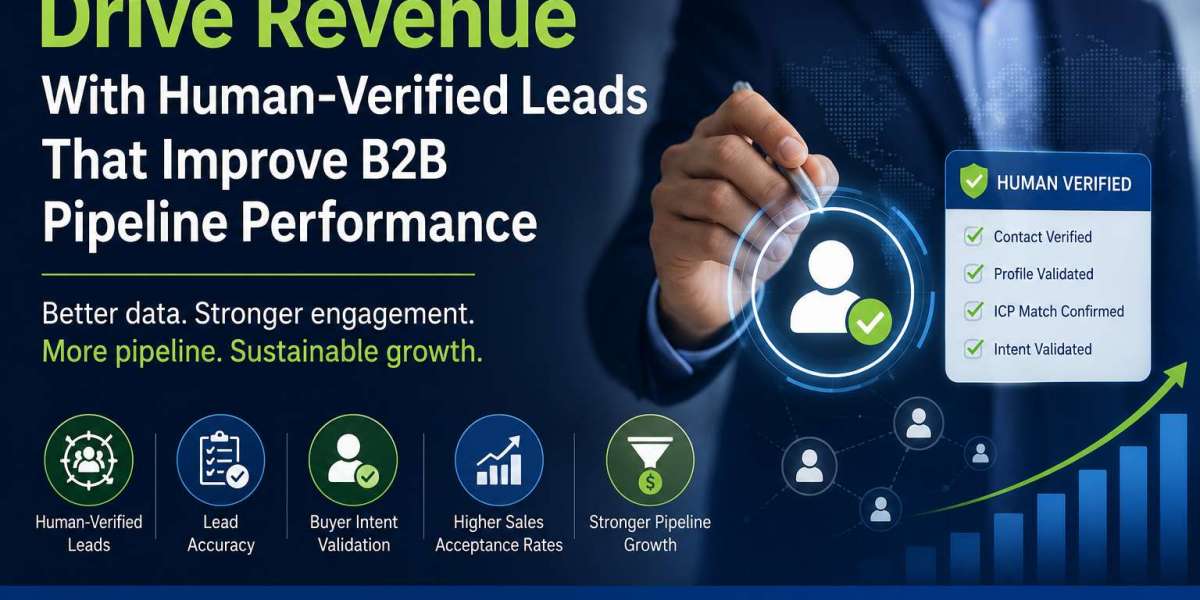 Drive Revenue With Human-Verified Leads That Improve B2B Pipeline Performance