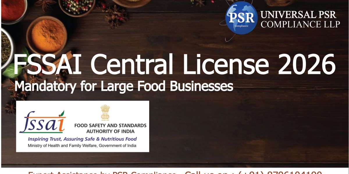 FSSAI Central License in India 2026: Complete Guide to Apply Online, Fees, Documents & Process