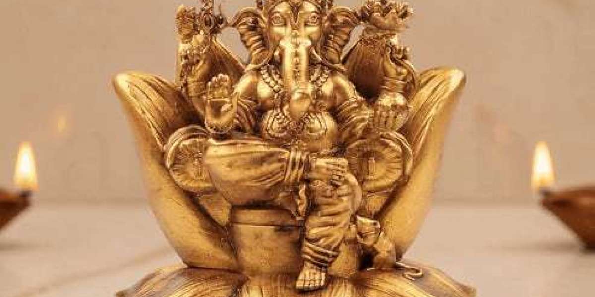 Divine Laxmi Ganesh Idol – Symbol of Wealth, Wisdom & Prosperity