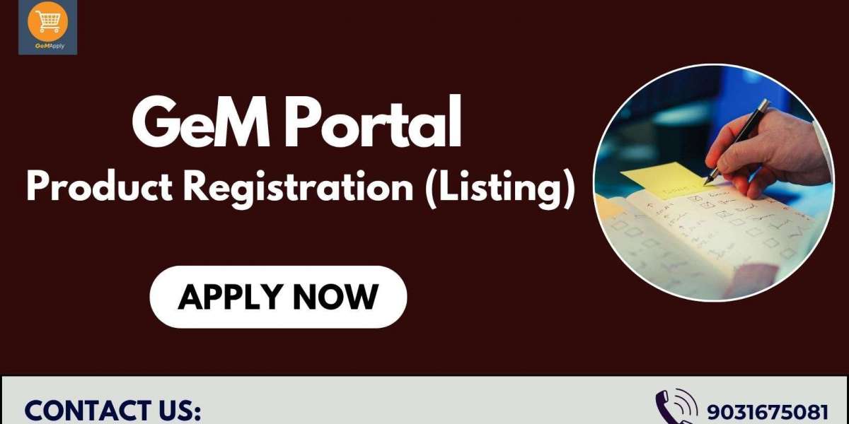 GeM Portal Product Registration (Listing) 