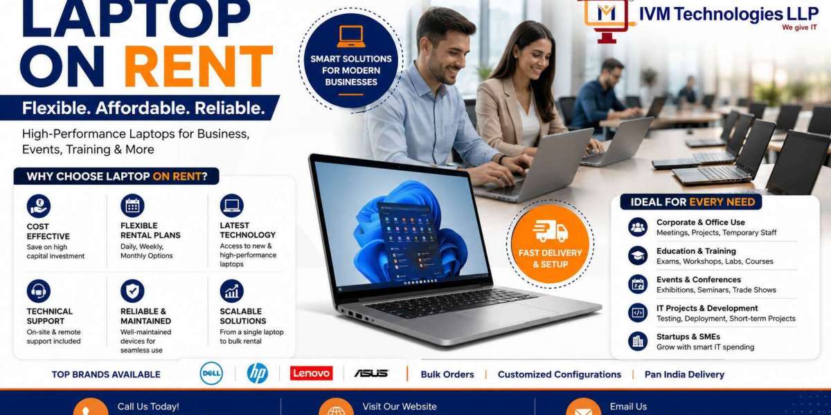 Affordable Laptop on Rent Solutions with IVM Techno