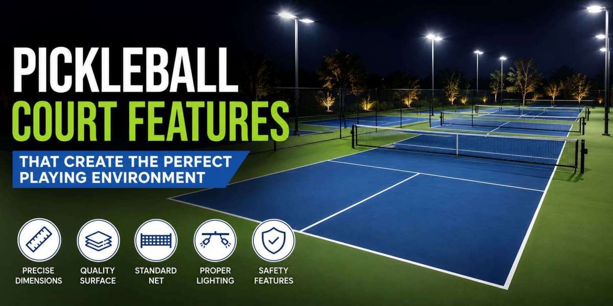 Pickleball Court Features That Create the Perfect Playing Environment