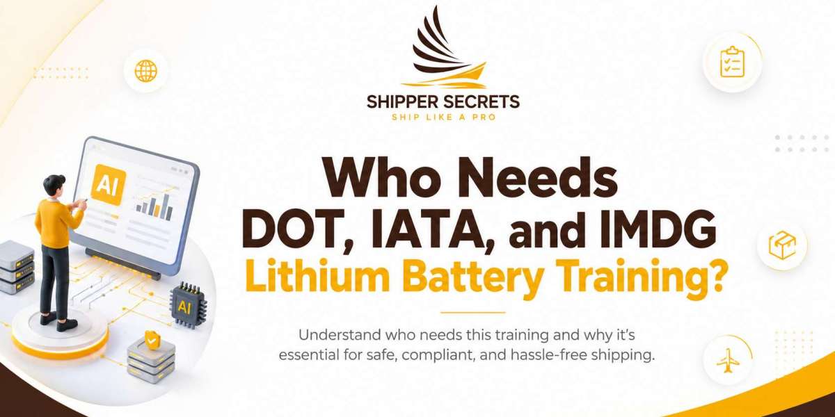 Who Needs DOT, IATA and IMDG Lithium Battery Training?
