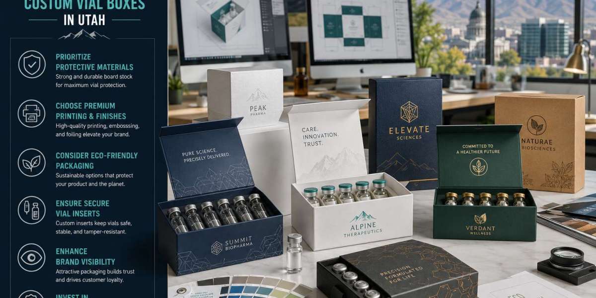 7 Tips for Choosing Durable and Attractive Custom Vial Boxes in Utah