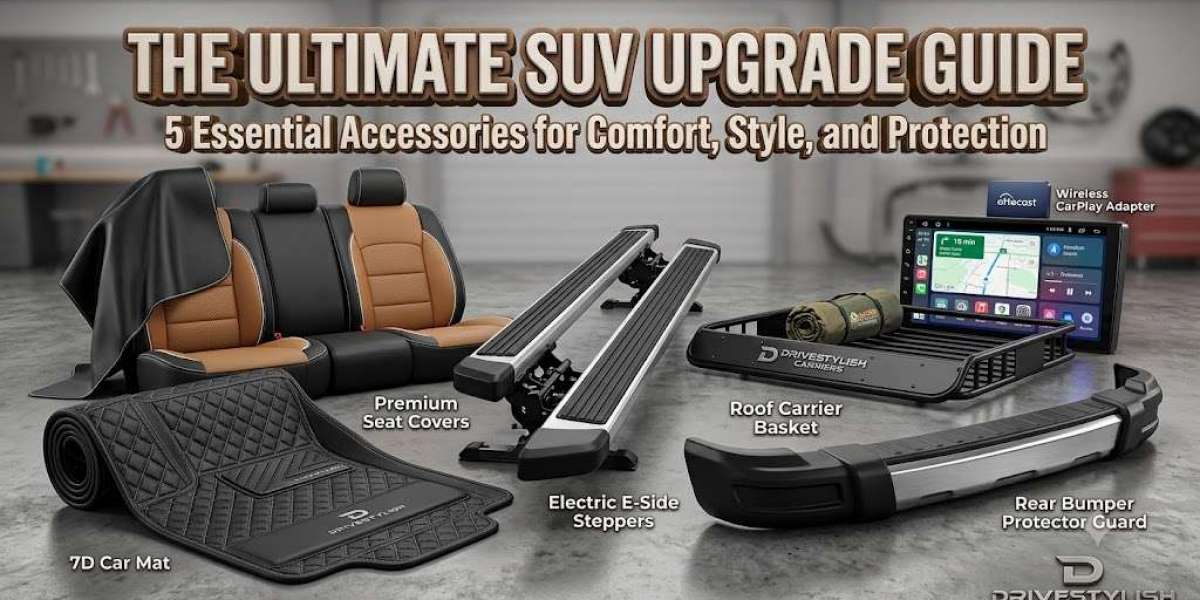 The Ultimate SUV Upgrade Guide: 5 Essential Accessories for Comfort, Style, and Protection