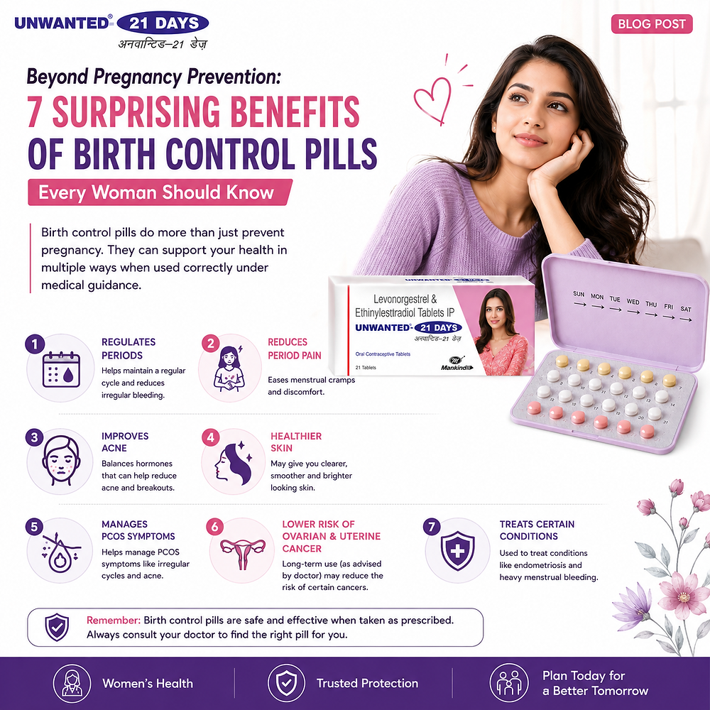 7 Surprising Benefits of Birth Control Pills Every Woman Should Know