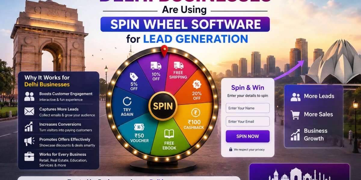 Why Delhi Businesses Are Using Spin Wheel Software for Lead Generation