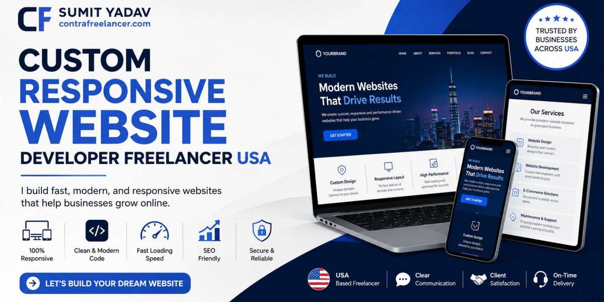 Custom Responsive Website Developer Freelancer USA