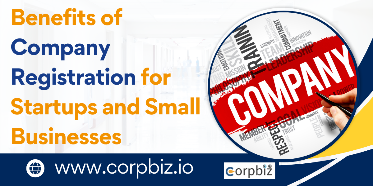 Benefits of Company Registration for Startups and Small Businesses...