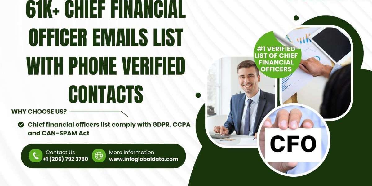 What Is a CFO Email List and Why InfoGlobalData Is the Trusted Provider?