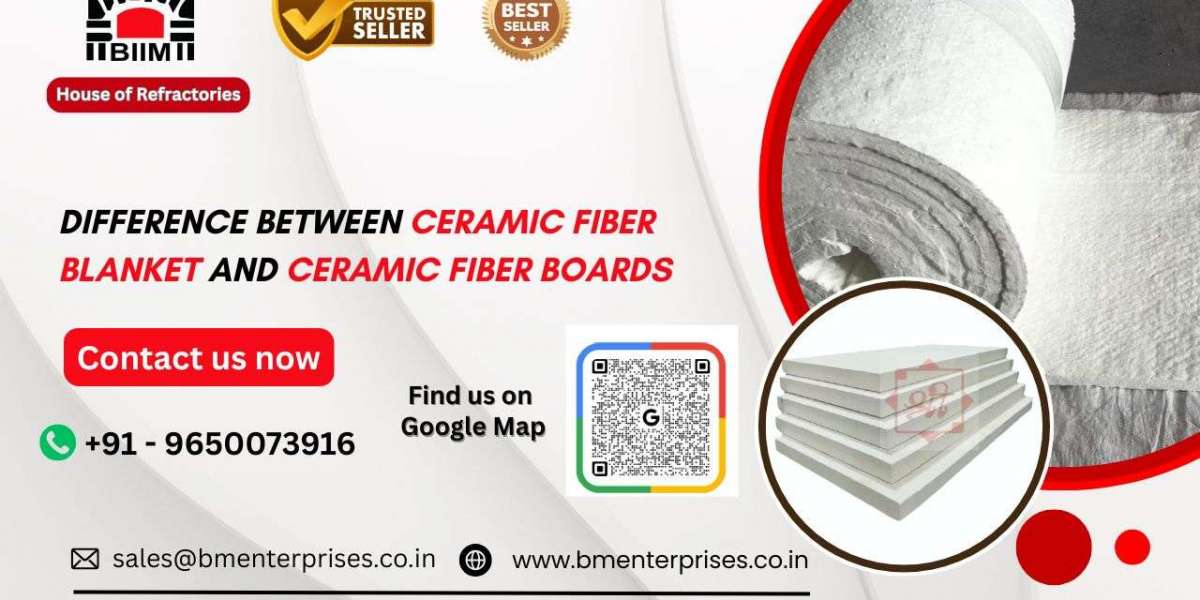 Difference Between Ceramic Fiber Blanket and Ceramic Fiber Boards