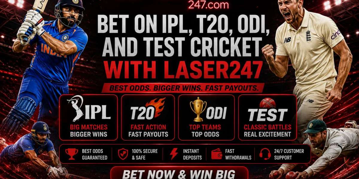 Bet on IPL, T20, ODI, and Test Cricket with Laser247