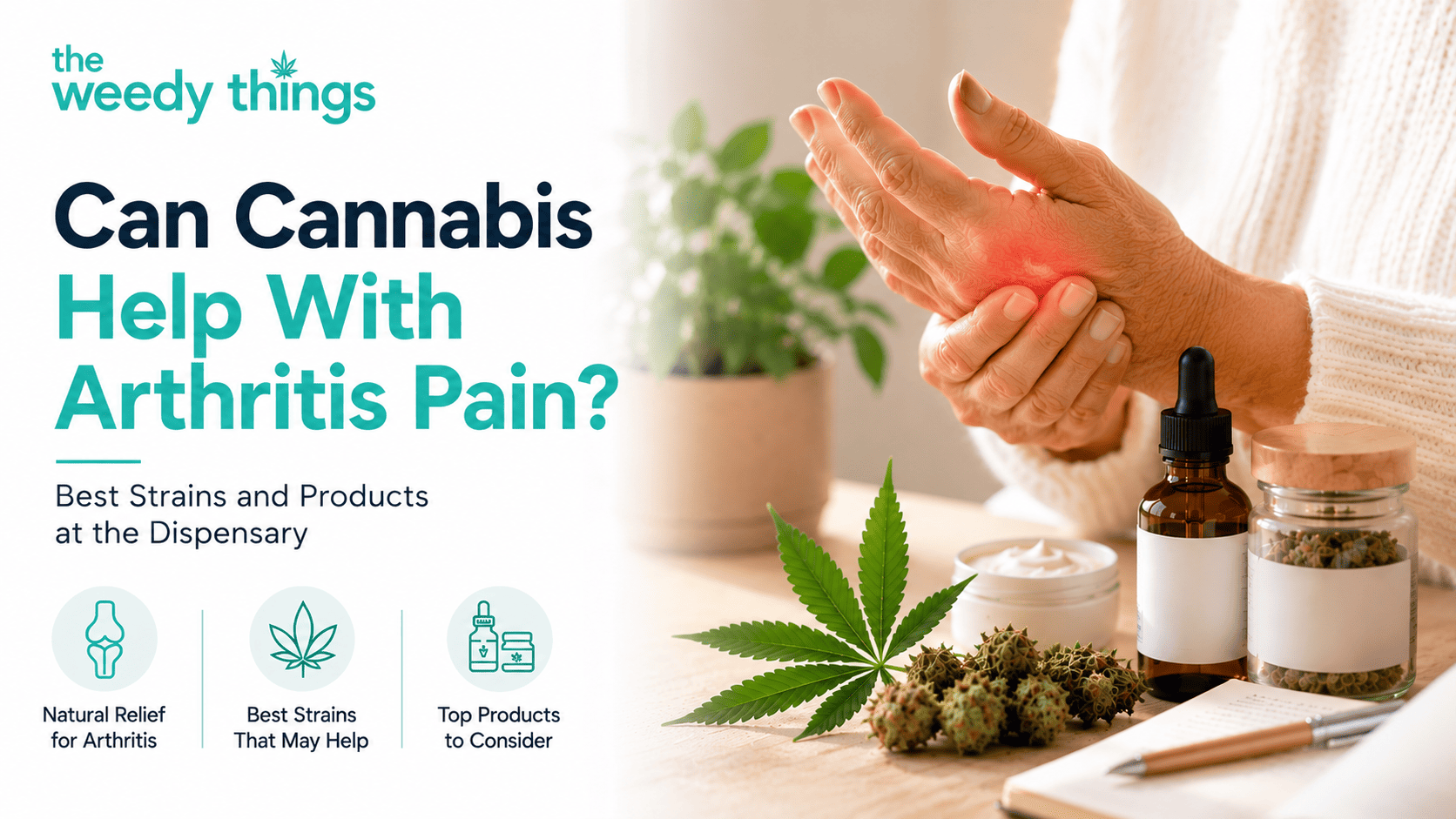 Cannabis for Arthritis Pain: Best Strains and Products