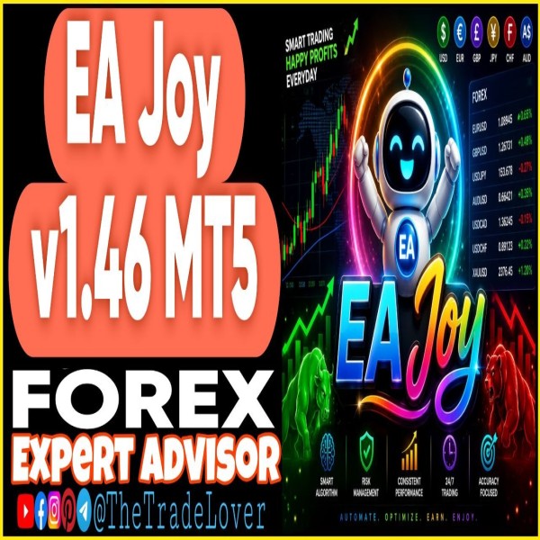 EA Joy v1.46 MT5 + Presets (Works on Build 5836) | Forex Robot | MT5 Expert Advisor - The Trade Lovers