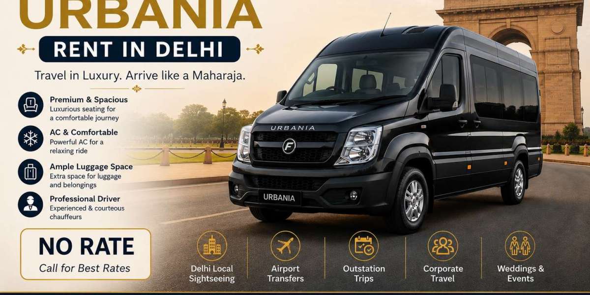 Force Urbania Tempo Traveller on rent in Delhi