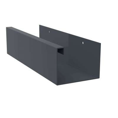 Aluminium Box Gutter – 3m Length Profile Picture