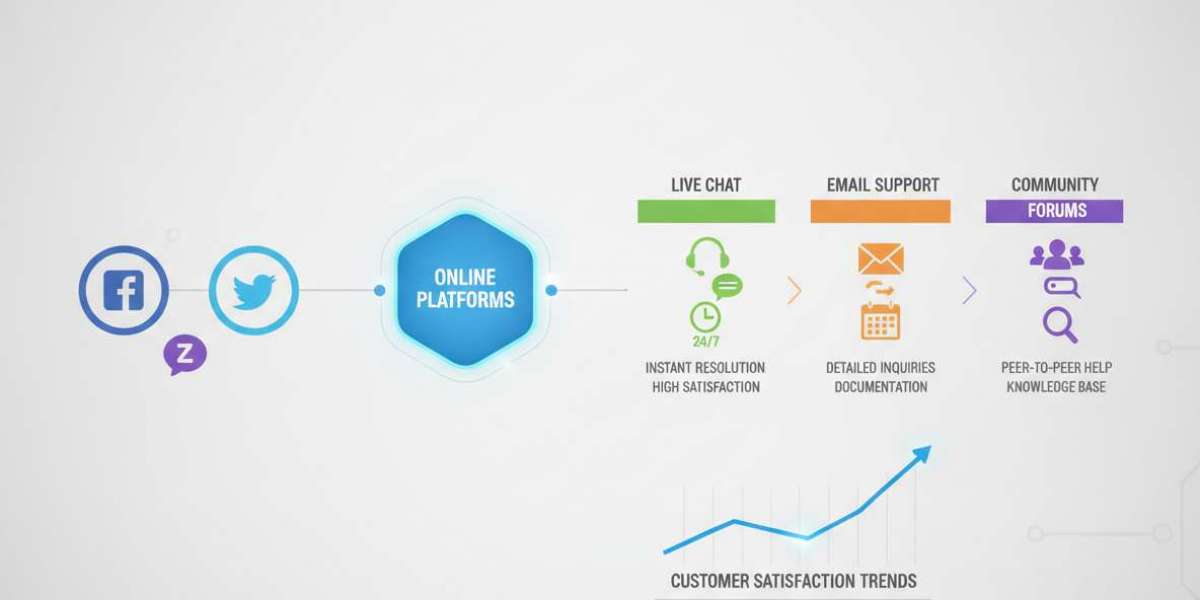 Analyzing Customer Support Channels in Online Platforms