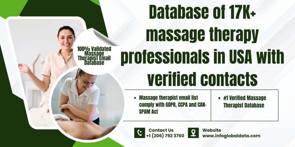 Massage Therapist Email List from InfoGlobalData: Connect with Wellness Professionals in the Healthcare Industry Nationw